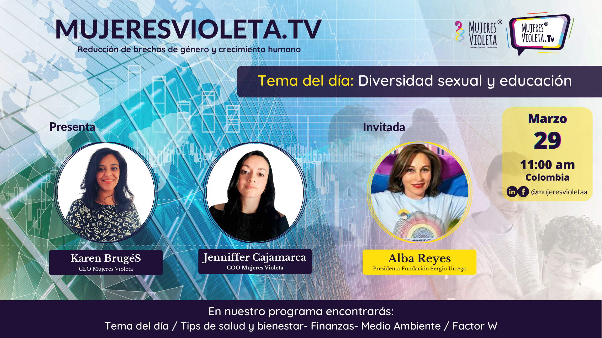 Mujeres Violeta TV- Diversidad sexual y educación